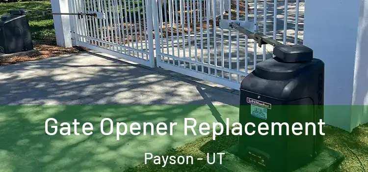 Gate Opener Replacement Payson - UT